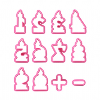 Plastic cookie cutter HL12040