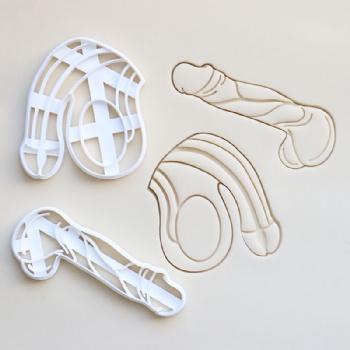Plastic cookie cutter HL12041