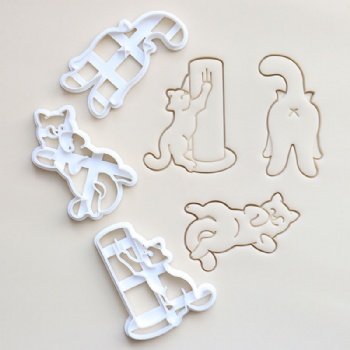 Plastic cookie cutter HL12047